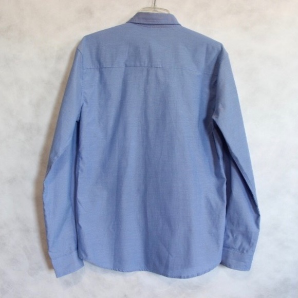 Men's blue button down shirt Size M - Picture 2 of 5